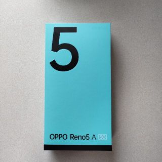 OPPO Reno5 A 5G デュアルSIM ブラック(スマートフォン本体)