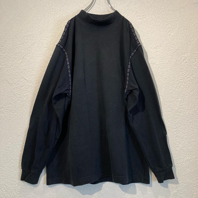 Dior モックネック 長袖カットソー ヴィンテージ   90s 80sシャツ/ブラウス(長袖/七分)