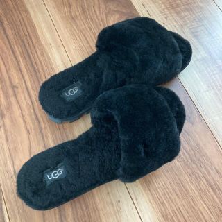 アグ(UGG)のUGGサンダル　コゼット　ブラック 23cm(サンダル)