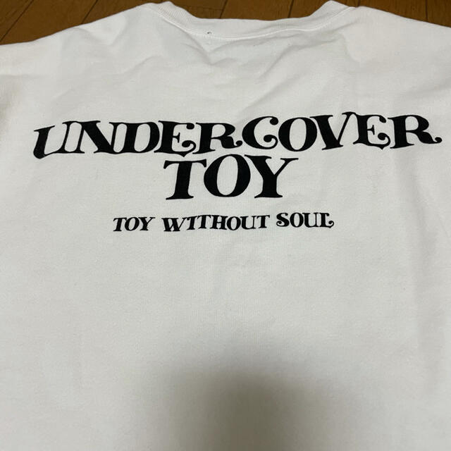 undercover ベアー　スウェット　トレーナー　ホワイト　サイズ3