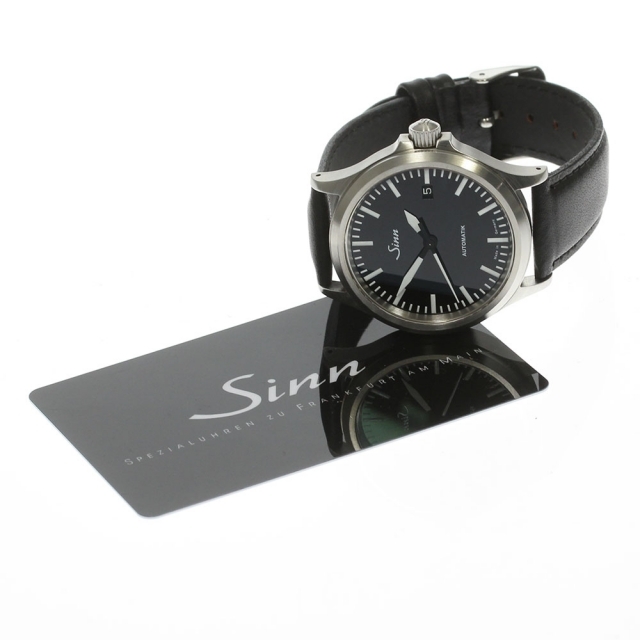 SINN(シン)の☆美品 ★保 ジン  デイト 556M 自動巻き メンズ 【中古】 メンズの時計(腕時計(アナログ))の商品写真