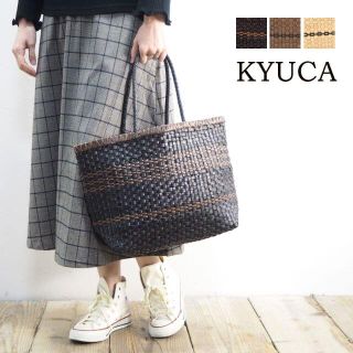 ネストローブ(nest Robe)のkyucaメッシュトートバック☆ブラック(トートバッグ)