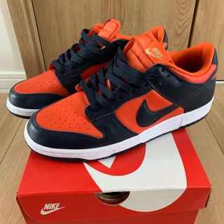 ナイキ(NIKE)のnike dunk low sp university orange 極美品(スニーカー)