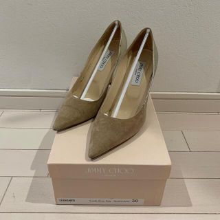 ジミーチュウ(JIMMY CHOO)のジミーチュウ　パンプス　アグネス　38 スウェード(ハイヒール/パンプス)