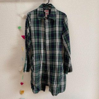 デニムダンガリー(DENIM DUNGAREE)のデニム&ダンガリー　チェックコート　160(コート)