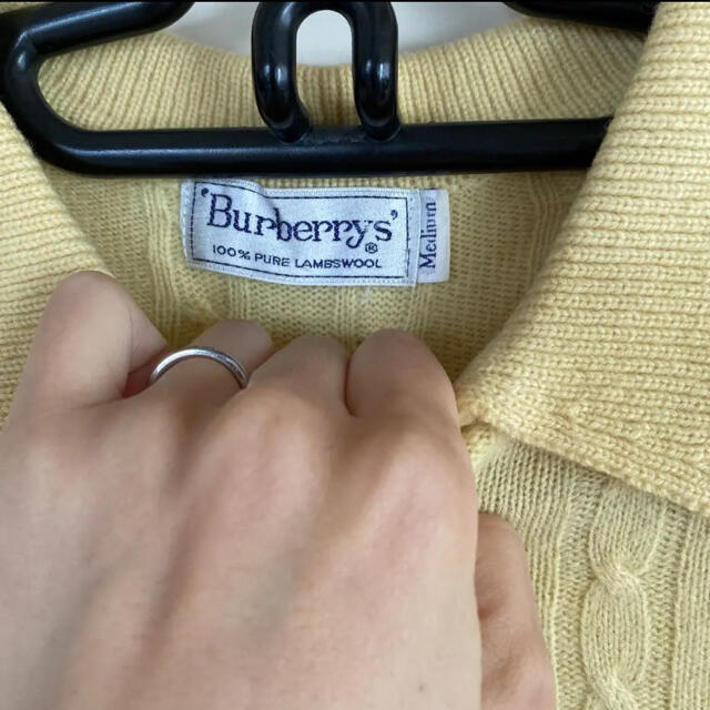 BURBERRY(バーバリー)のBurberry  ビンテージ　ケーブルニット メンズのトップス(ニット/セーター)の商品写真