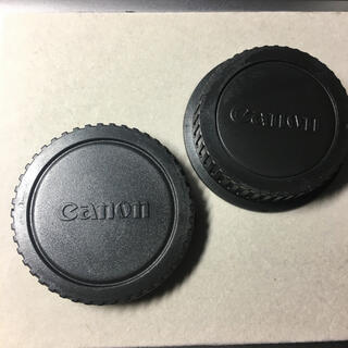 キヤノン(Canon)のCanon キャノンEFマウントのボディキャップとレンズリアキャップのセット(デジタル一眼)