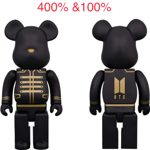 Bearbrick BTS 400% & 100% 防弾少年団