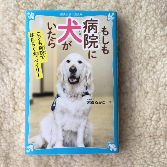 講談社 青い鳥文庫 もしも病院に犬がいたら 実話小学校感想文に 岩貞るみこ作小学5年6年の通販 By りりあん コウダンシャならラクマ