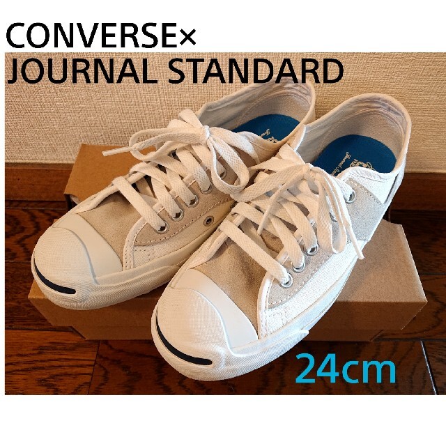 コンバース/スニーカー/24cm/CONVERSE/JACKPURCELL/中古 レディースの靴/シューズ(スニーカー)の商品写真