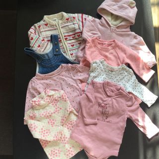 ベビーギャップ(babyGAP)のベビーギャップ・70サイズ8点セット(ロンパース)