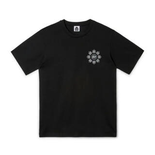 フラグメント(FRAGMENT)の新品 Fragment Dsm Fluro Rebellion Tシャツ 黒 L(Tシャツ/カットソー(半袖/袖なし))