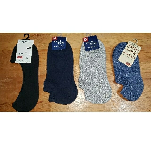 UNIQLO(ユニクロ)のUNIQLO靴下セット(GUと無印もあるよ) メンズのレッグウェア(ソックス)の商品写真