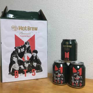 ボウダンショウネンダン(防弾少年団(BTS))のBTS缶コーヒー Hot Brew 3本セット‼️日本先行販売‼️(コーヒー)