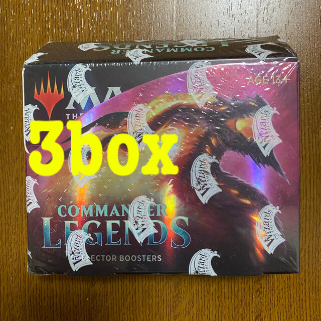 MTG 統率者レジェンズ コレクターブースター 英語版 3BOX