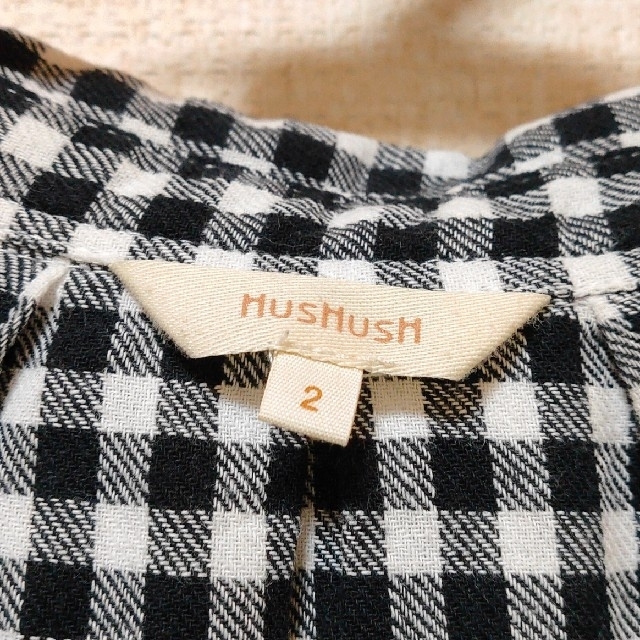 HusHush(ハッシュアッシュ)のHusHush チュニックシャツ レディースのトップス(シャツ/ブラウス(長袖/七分))の商品写真