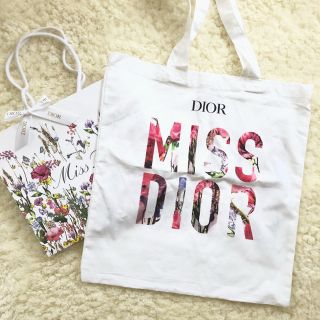 ディオール(Dior)のミスディオール　トートバッグ　ショッパーバッグ　アートイベント　ノベルティ(トートバッグ)