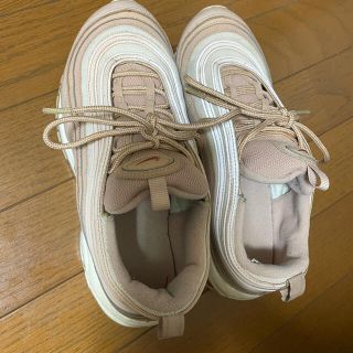 ナイキ(NIKE)のNIKE airmax97 ピンクベージュ 24.5(スニーカー)