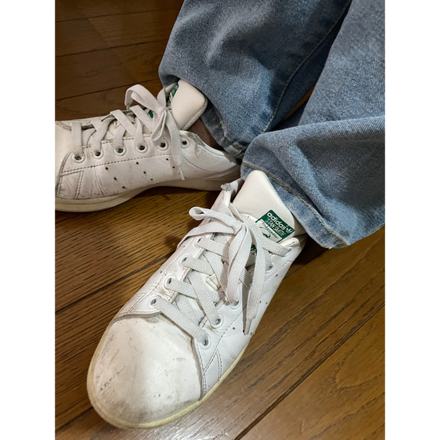 adidas(アディダス)の『ウメちゃん様専用』adidas Stan Smith グリーン 23.5cm レディースの靴/シューズ(スニーカー)の商品写真