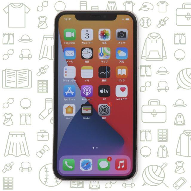 Apple(アップル)の【B】iPhoneX/64/SIMフリー スマホ/家電/カメラのスマートフォン/携帯電話(スマートフォン本体)の商品写真