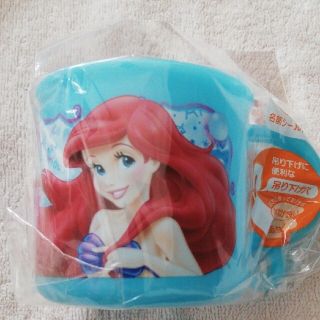 ディズニー(Disney)の新品　Disneyリトルマーメイドのプラスチックコップ（水色）(その他)