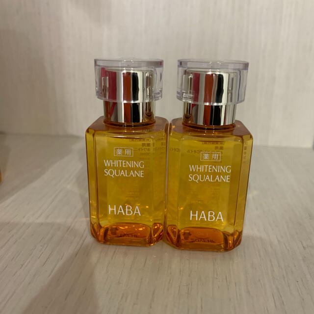 HABA(ハーバー)のハーバー 薬用ホワイトニングスクワラン  30mL*2本 コスメ/美容のヘアケア/スタイリング(オイル/美容液)の商品写真