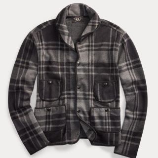 RRL - 新品*RRL*プラッド ニット ジャカード ジャケット*M* ダブル