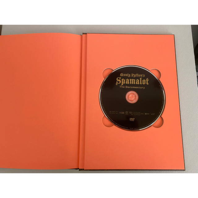 モンティ・パイソンのSPAMALOT DVD付きビジュアルブック