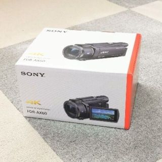 ソニー(SONY)のSONY FDR-AX60「動作確認のみ 保護レンズ付４Ｋビデオ」(ビデオカメラ)