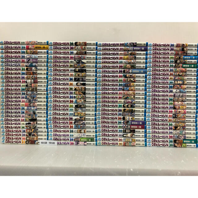 集英社 - YX126】《ヤケ巻あり》ワンピースONE PIECE 1-99巻全巻セット