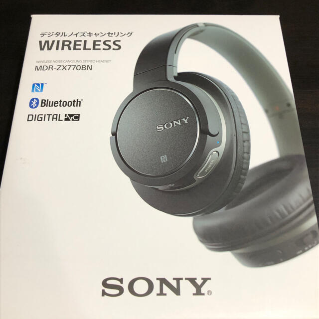 【美品】SONY MDR-ZX770BN(B)