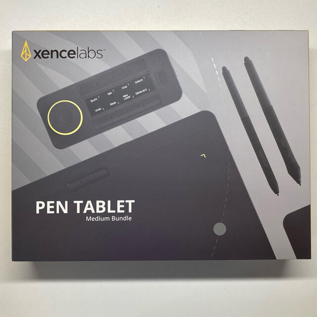 ほぼ未使用】Xencelabs ペンタブレット Medium セットバンドル 最大15