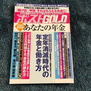 週刊ポスト増刊 週刊ポストGOLD 定年崩壊時代 あなたの年金・退職金 2021(ニュース/総合)