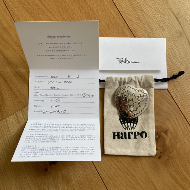 Ron Herman別注 HARPO♡Big Heart Brooch- Ron Herman別注 HARPO♡Big Heart Brooch-
