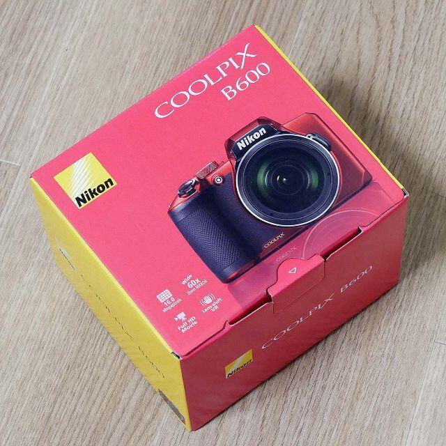 【新品】ニコン COOLPIX B600 赤 レッド