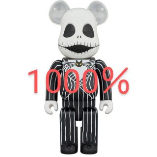 メディコムトイ(MEDICOM TOY)のBE@RBRICK Jack Skellington 1000％(キャラクターグッズ)