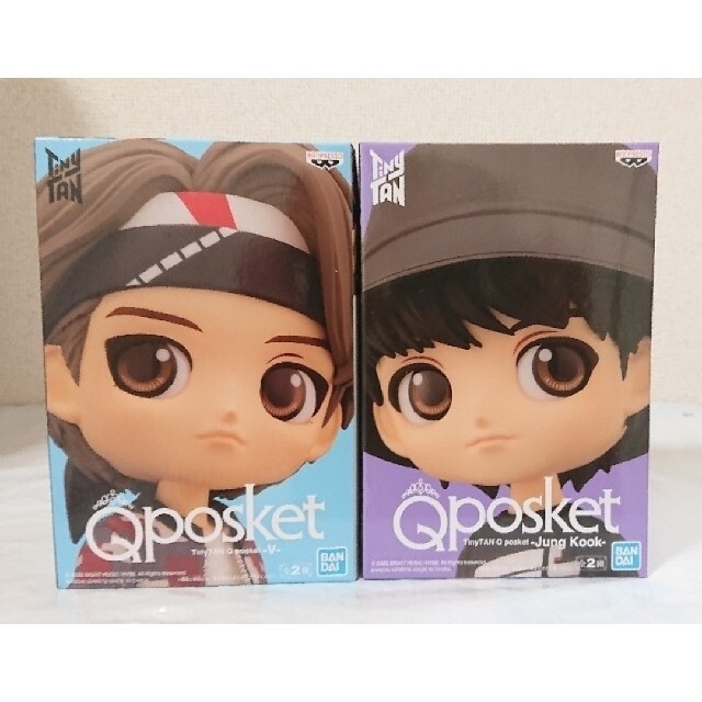 BTS tinytan Qposket  フィギュア　テテ＆ジョングク2種セット