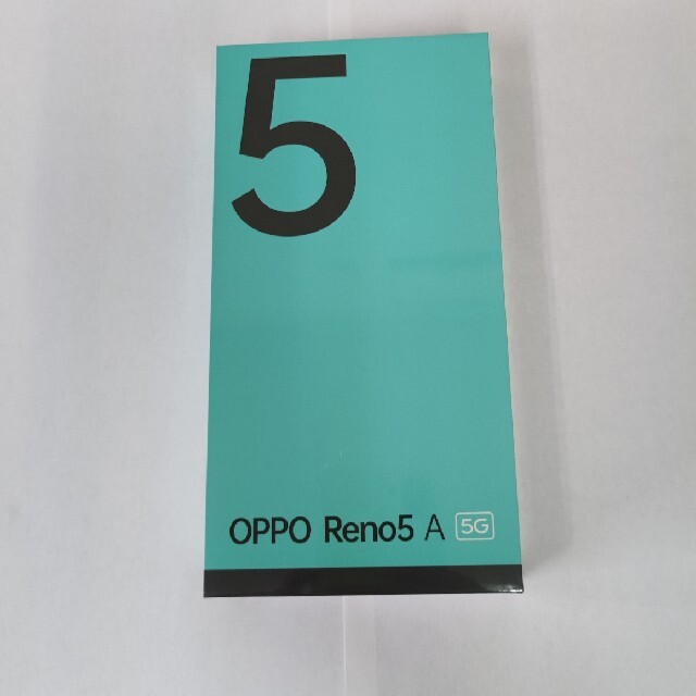 OPPO RENO5 A（ブラック）新品未開封　ワイモバイル