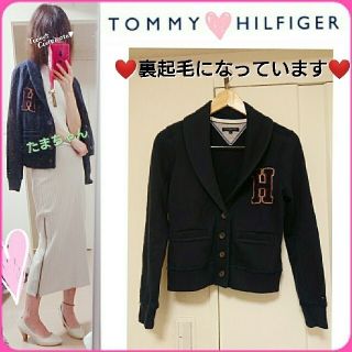 トミーヒルフィガー ネイビー テーラードジャケット(レディース)の通販 トミーヒルフィガー ネイビー テーラードジャケット(レディース)の通販