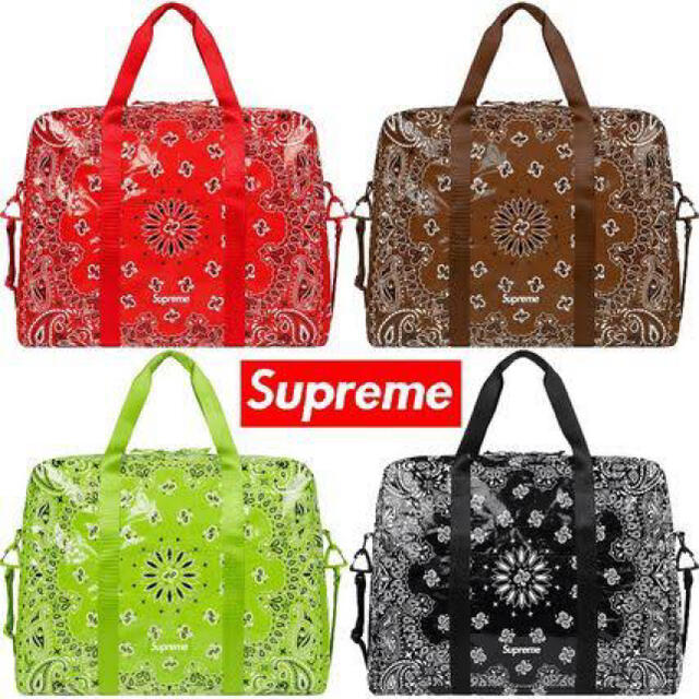 Supreme(シュプリーム)のSupreme Bandana Tarp Small Duffle Bag  メンズのバッグ(ショルダーバッグ)の商品写真