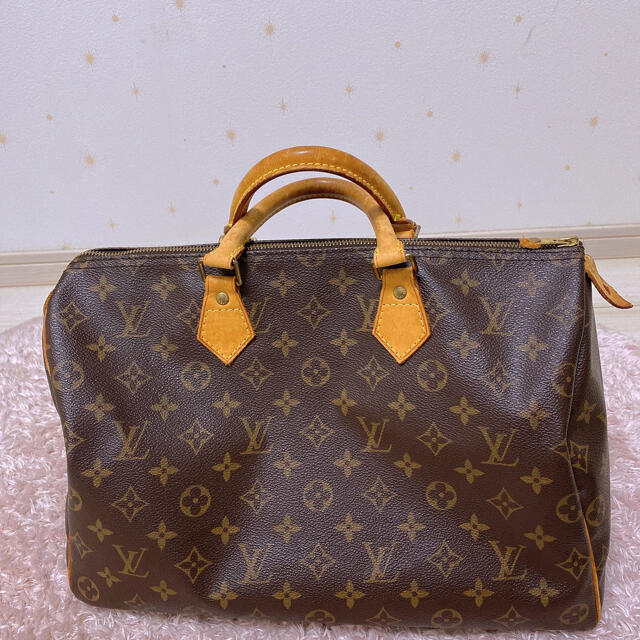 【美品】LOUIS VUITTON ハンバッグ モノグラム スピーディ 30