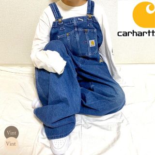 カーハート(carhartt)の90s カーハート デニム オーバーオール ペインター パンツ サロペット(サロペット/オーバーオール)