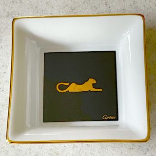 カルティエ(Cartier)の新品未使 Cartierパンテール柄灰皿小物入れ(小物入れ)