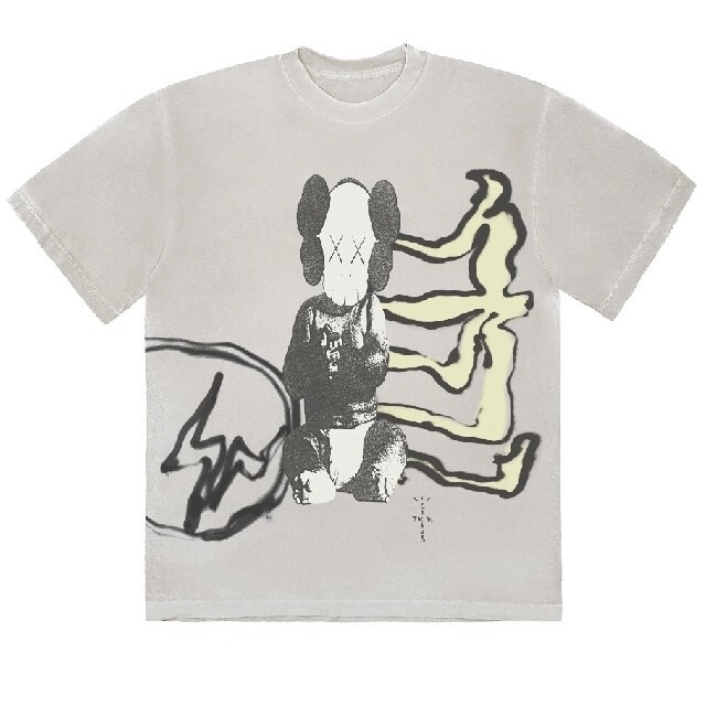 FRAGMENT(フラグメント)のCACTUS JACK × KAWS × FRAGMENT TEE Lサイズ メンズのトップス(Tシャツ/カットソー(半袖/袖なし))の商品写真