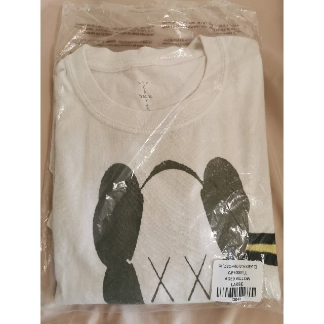 FRAGMENT(フラグメント)のCACTUS JACK × KAWS × FRAGMENT TEE Lサイズ メンズのトップス(Tシャツ/カットソー(半袖/袖なし))の商品写真