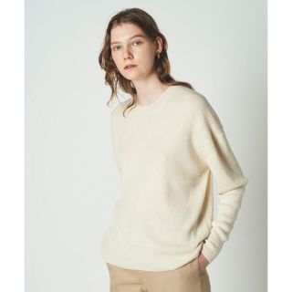 ユナイテッドアローズ(UNITED ARROWS)のN.O.R.C norcノーク　ルーズリブクループルオーバーニット　サイズ2新品(ニット/セーター)