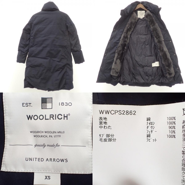 WOOLRICH(ウールリッチ)のウールリッチ コート XS レディースのジャケット/アウター(ダウンコート)の商品写真