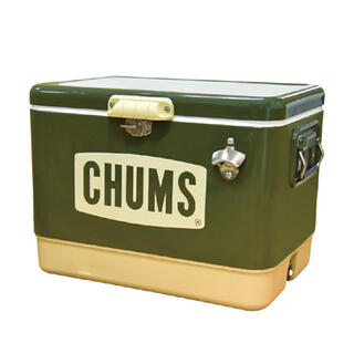 チャムス(CHUMS)のチャムス / CHUMS スチールクーラーボックス54L カーキ　新品(その他)