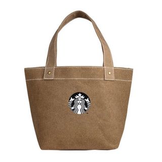 スターバックスコーヒー(Starbucks Coffee)の台湾 スタバ スターバックス サイレンロゴ トートバッグ ベージュ(トートバッグ)