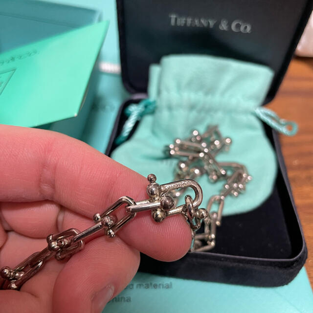 Tiffany & Co.(ティファニー)のTiffany&co. ハードウェアリンクネックレス メンズのアクセサリー(ネックレス)の商品写真